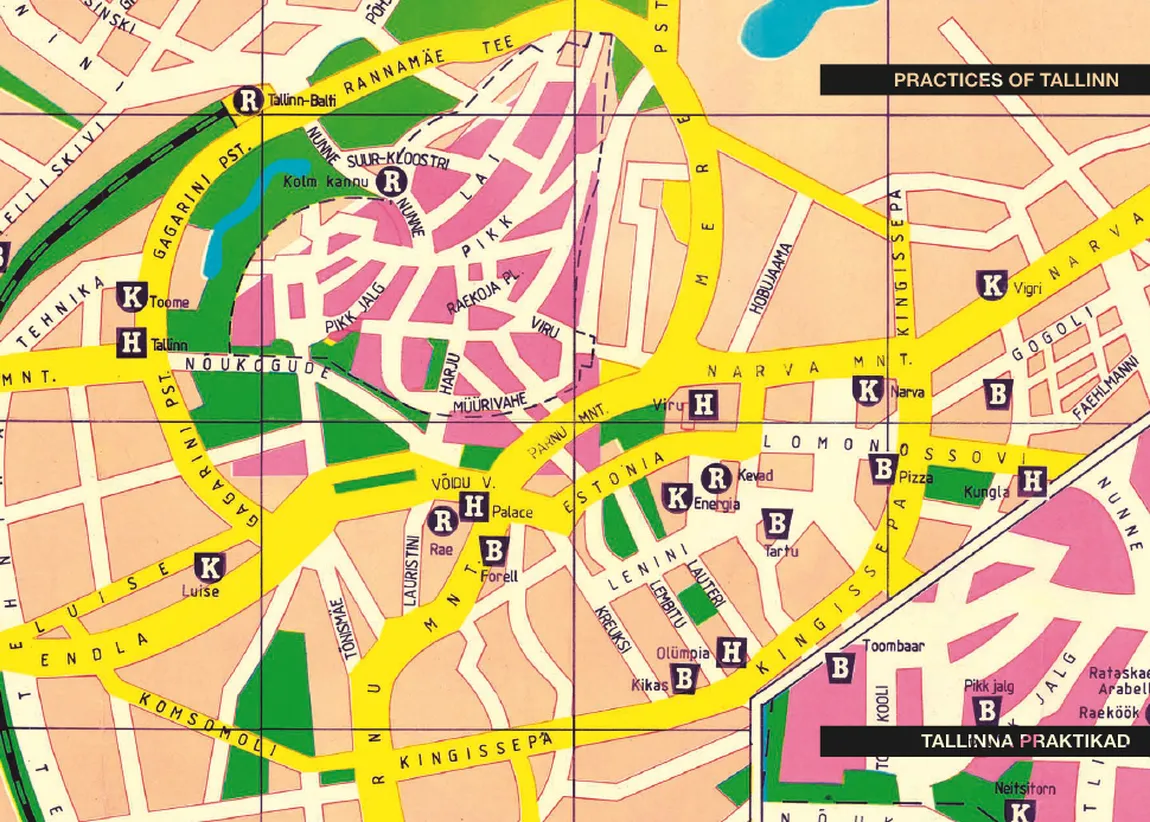 Väljavõte trükisest "Tallinna praktikad/Practices of Tallinn"