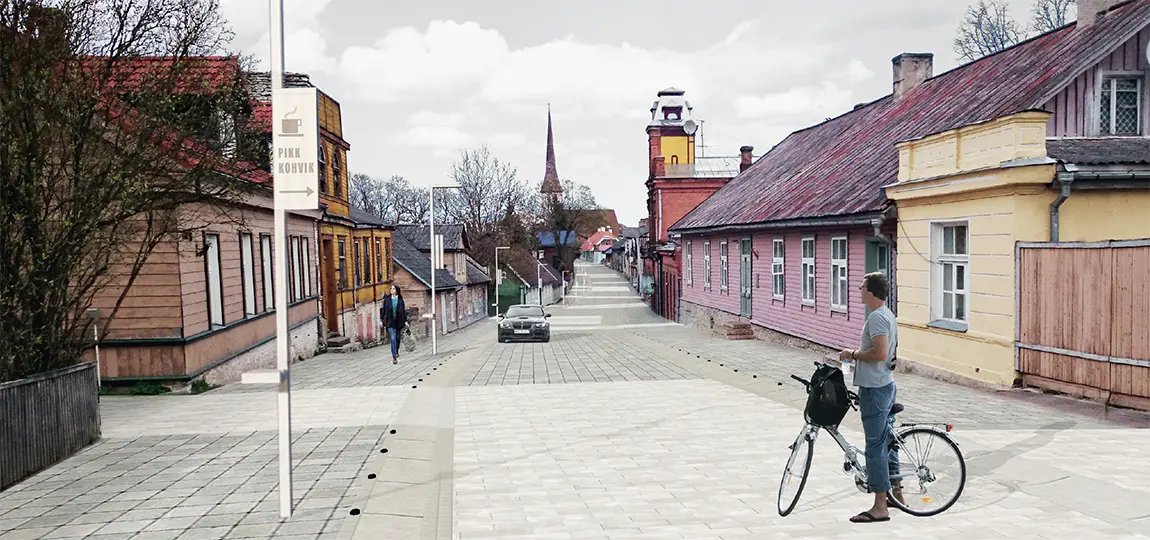 Rakvere Pika tänava võistlustöö