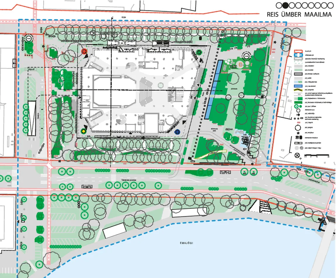 Võistlustöö asendiplaan